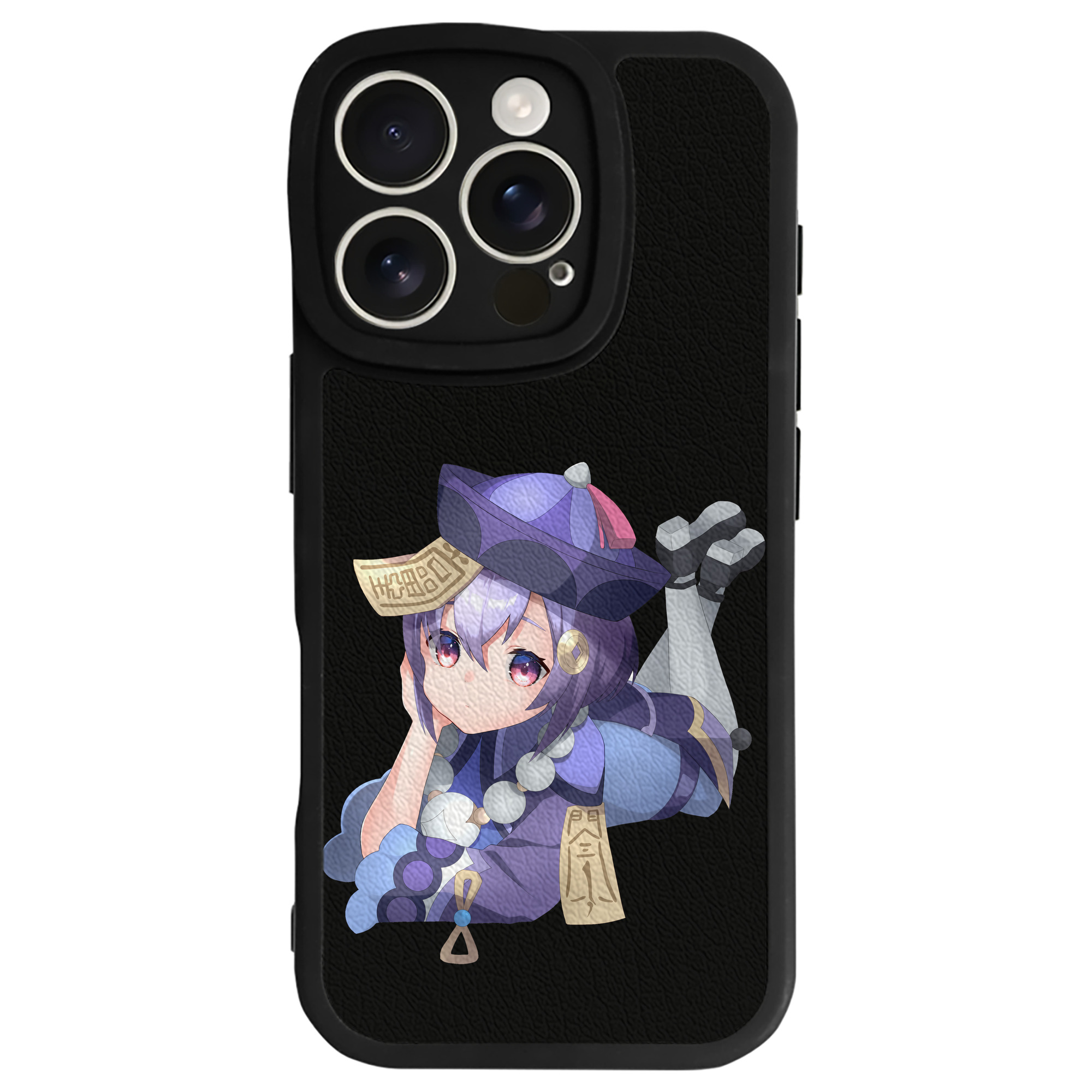 げんし神 七七 なな  genshin Nana 【iPhone 16シリーズ対応】シリコンスマホケース（レザー調） 材質：シリコン